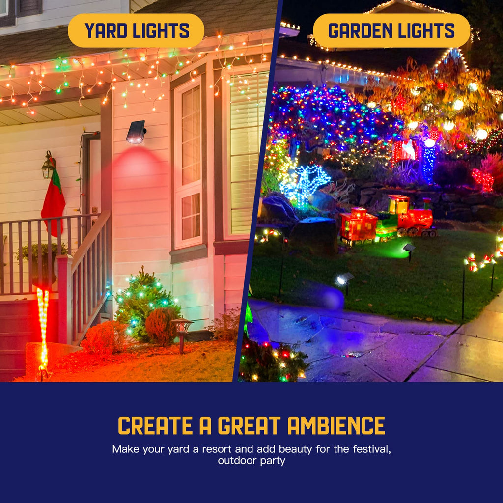 Kyosho Solar Halloween Decorations Outdoor Halloween Lights Outdoor 2 Pack