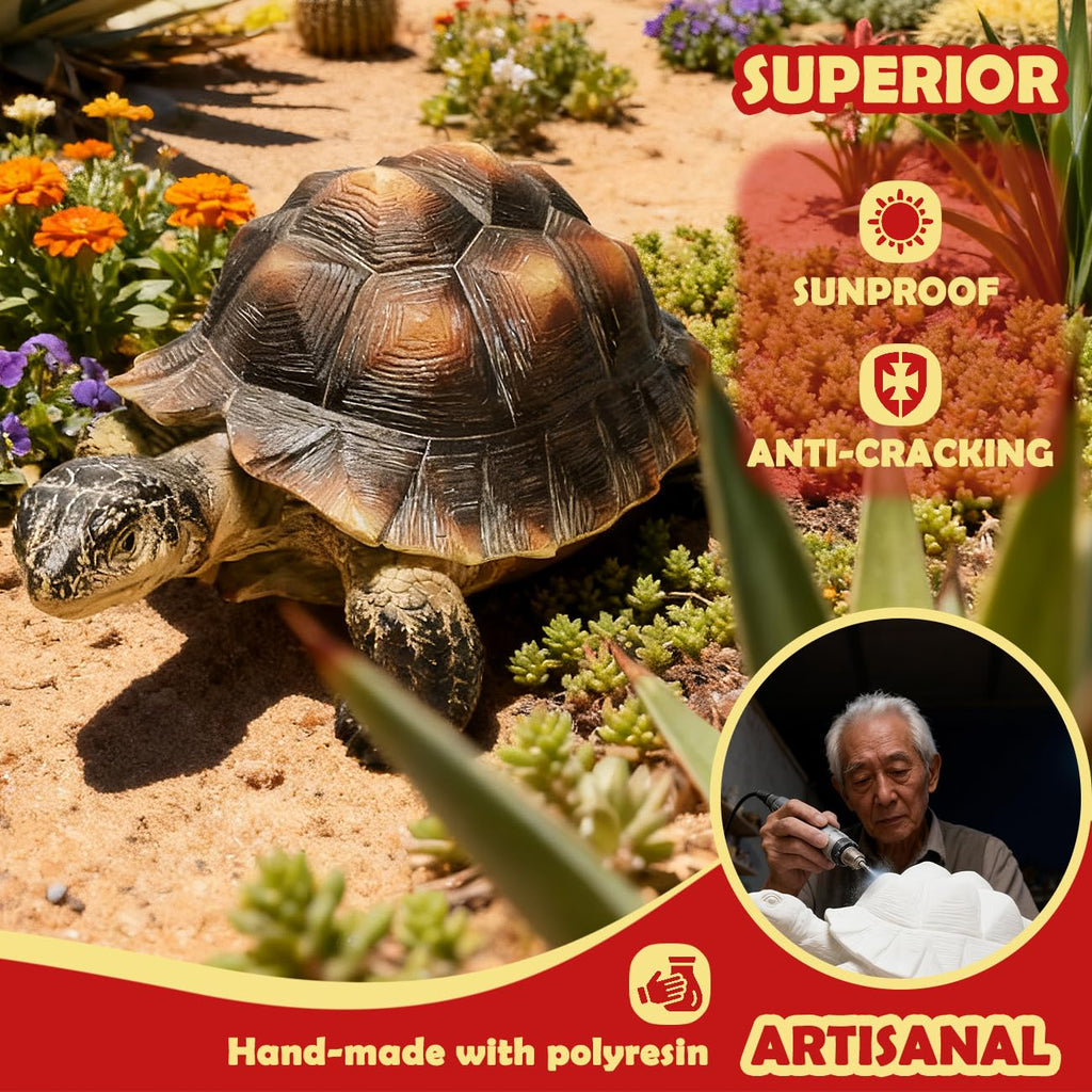 Sunthus Turtle Garden Outdoor Decor Resin Tortoise Statue