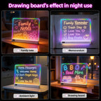 Cosmody Rechargeable LED Drawing Board,Gift for Boys Girls Ages 3+ (White)
