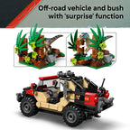 LEGO Jurassic World Raptor Off-Road Escape Dinosaur Toy - Building Playset with Dinosaur Action Figures, Jurassic World Toy for Boys & Girls, Ages 6+ - Gift Idea for Birthdays - 76972