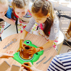 Pottery Wheel for Kids, Pottery Painting Craft Kit Sensory Toy Gift Girl 6+