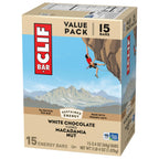 CLIF BAR Protein Energy Bars, White Chocolate Macadamia Nut, 15ct