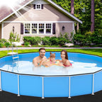 Svepndic 60PCS Coping Strips for Overlap Above Ground Pool Liner Coping Strips,Pool Coping Clips Replacement Kit for 24ft Round Pool