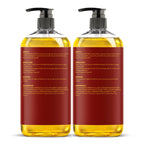 Majestic Pure Cellulite Massage Oil for Massage Therapy- Refreshing and Relaxing- Natural Oils with Grapeseed, Eucalyptus & Lemon Oil- All Skin Types- Men and Women Massage Lotion- 8 fl oz (Pack of 2)