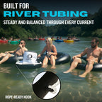 DIVEBLAST Floating Cooler for Pool, Lake, River & Kayak - Holds Up to 24 Cans with Ice - Leakproof Insulated Cooler for River Floating