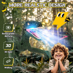 Dinosaur Toys for Kids, 2.4GHz Remote Control Dinosaur with Walking