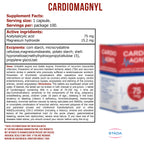 KOVCHEGART 3 Packages Cardiomagnyl 1Pack 100 pcs 75 mg