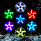 DeeprBetter Floating Pool Lights,Color Changing Waterproof Hot Tub Lights,3.3" Hot tub Accessories,Magnet Led Pool Light for Above Ground Pools,Floating Light for Pond,Bath,Spa,Shower-3pcs
