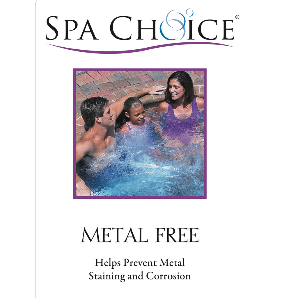 SpaChoice 1-Pint Premium Metal Free, Metal Gone for Spa Hot Tub, Made in USA