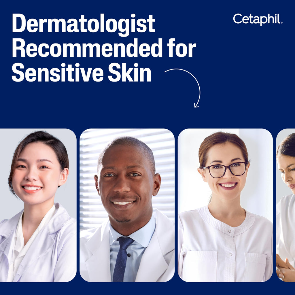 Cetaphil Ultra Gentle Body Wash, For Dry to Normal, Sensitive Skin, 16.9oz Pack of 3, Aloe Vera, Vitamin B5, Hypoallergenic, Paraben Free, Fragrance Free, Dermatologist Tested