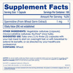 ProHealth Pure Spermidine 1 mg | 180 Capsules | Plant-Based Wheat Germ Extract for Cellular Renewal & Autophagy Support | Non-GMO, Triple Lab-Tested, GMP-Certified