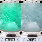 AhhSome Jetted Tub & Hot Tub Cleaner, Powerful Spa Bath Cleaning Solution for Jacuzzis & Whirlpools, 1 Gallon (64 Treatments), Professional Grade Septic Safe Solution for Hot Tubs, Made in USA