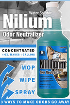 Nilium Water Soluble Odor Neutralizer Concentrate by Nilodor, Original, 1 Quart, 32 fl oz, (32 WSO) 10" Height, 3.25" Width