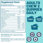 EAZGOO 2 Pack Chlorophyll Gummies for Body Odor Deodorant*, Sugar Free Chewable Chlorophyll for Immune Support Women Vegan,120 Count