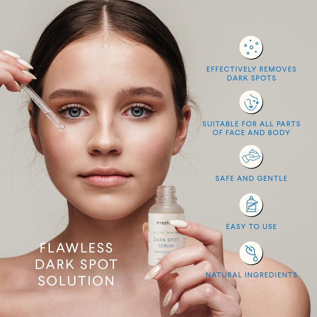 Dark Spot Remover for Face: Dark Spot Remover for Body - Dark Spot Corrector - Dark Spot Serum - Dark Spot Correcting Glow Serum - for Women & Men - 1 FL OZ
