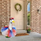 2Sets 4th of July Porch Goose Outfits-Independence Day Porch Goose Clothes