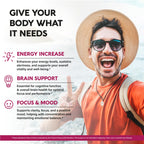 USDA Organic Vitamin B12 Sublingual Drops - 5000 mcg Liquid Vegan Methylcobalamin for Women & Men - Energy Boost, Focus & Mood, Brain Health Support - Maximize Absorption - 4 Month Supply, 4 fl oz