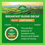 Green Mountain Breakfast Blend Decaf Coffee, K-Cup Pods, 48 Count