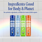 Dr. Bronner’s Organic Lip Balm 6-Pack (.15oz) Natural, Moisturizinging, Petroleum-Free Lip Balm with Beeswax & Avocado Oil for Dry Lips, Men & Women - Lemon Lime