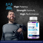 (2 Pack) Vital Boost XL Gummies - Official VitalBoost XL Gummys For Men Premium Natural Ingredients - Maximum Strength, Advanced Formula Support For Overall Health & Wellness, 120 Gummies For 2 Months