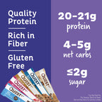 Quest Nutrition Ultimate Variety Pack Protein Bars, High Protein, Low Carb, Gluten Free, Keto Friendly, 12 Count