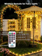 Connectable 43FT 100LED Globe String Lights Indoor, Fairy Lights Plug in