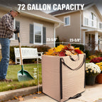 WORKPRO Reusable Self-Standing Yard Waste Bags 72-Gallon 3 Pack