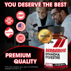 agobi Berberine Supplements 500mg with Gymnema Sylvestre - Super Concentrated Formula for Immune System, Circulation Health, Digestive & Energy Production - 90 Capsules