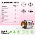 Wellanova Hormone Harmony for Women – Natural Hormonal Balance Support for Menopause & Perimenopause – Hot Flashes, Mood Swings, Cravings, Bloating Relief – 60 Capsules