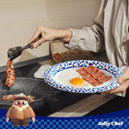 JOLLY CHEF 300 Count 8.5 Inch Paper Plates, Soak-Proof, Cut Proof, Disposable Heavy Duty Plates for Everyday Use, Picnic, Family Gatherings, Parties