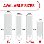 Command Narrow (10 lb) Picture Hanging Strips, 12 Pairs (24 Strips)