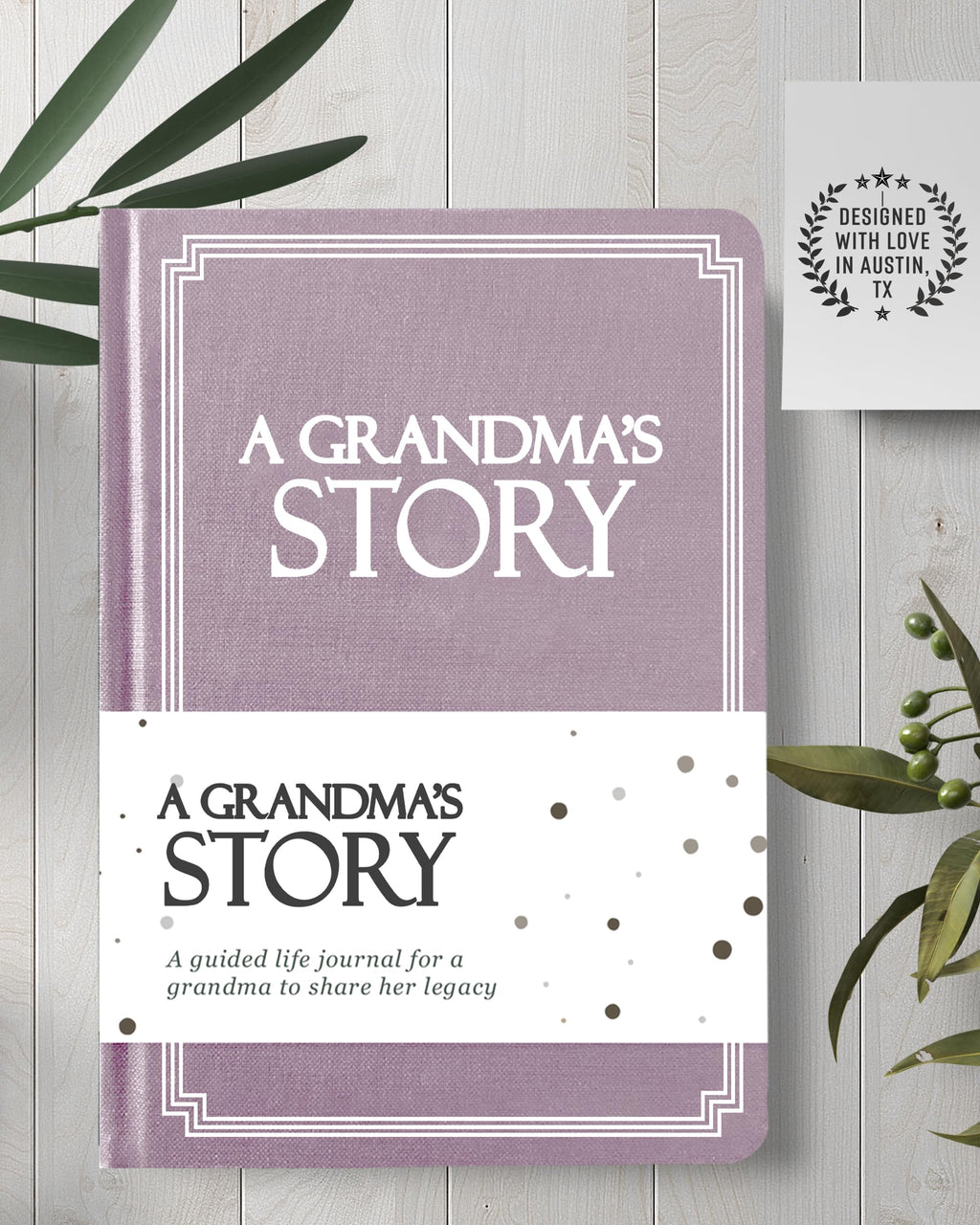 Grandma's Life Story Journal (Hardcover): A Meaningful Keepsake for Grandma to Share Her Journey & Memories, Book Includes 250+ Prompt Questions, Sentimental Gift for Mother's Day, Birthday, Christmas