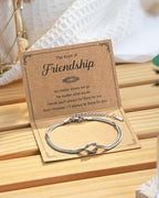 Best Friend Friendship Gifts for Women, Friendship Bracelets Love Knot