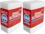20 Pack of 6 x 9 White Non Scratch Non-Woven Pads for Buffing Cleaning Polishing and Multi Purpose Use in Your Home Workshop or DIY Garage Shop