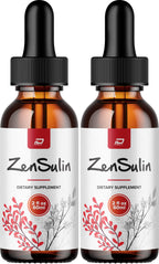 Indelo ZenSulin Liquid Drops – Zen Sulin Natural Liquid Dietary Natural Blend Supplement (2 Pack – 2 Month Supply)