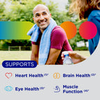 Centrum Silver Multivitamin for Men 50 Plus, Multimineral Supplement, Vitamin D3, B-Vitamins and Zinc, Gluten Free, Non-GMO Ingredients, Supports Memory and Cognition in Older Adults - 100 Ct
