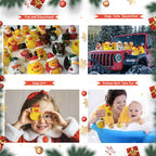 SQZUWIT 2026 Christmas Advent Calendar Rubber Ducks 24 Days Kids Gift