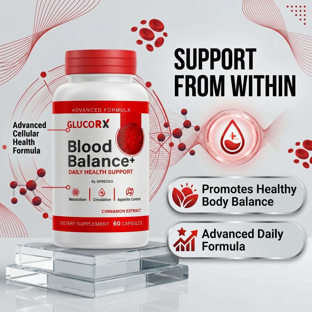 (2 Pack) GlucoRX Blood Balance Capsules, Official GlucoRX Supplement Pills with Premium Ingredients, Advanced Formula Support for Overall Health & Wellness Reviews (120 Capsules)