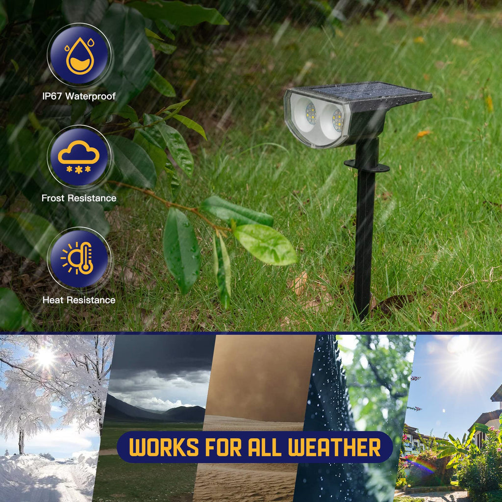Kyosho Solar Halloween Decorations Outdoor Halloween Lights Outdoor 2 Pack