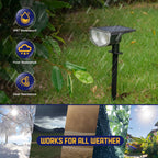 Kyosho Solar Halloween Decorations Outdoor Halloween Lights Outdoor 2 Pack
