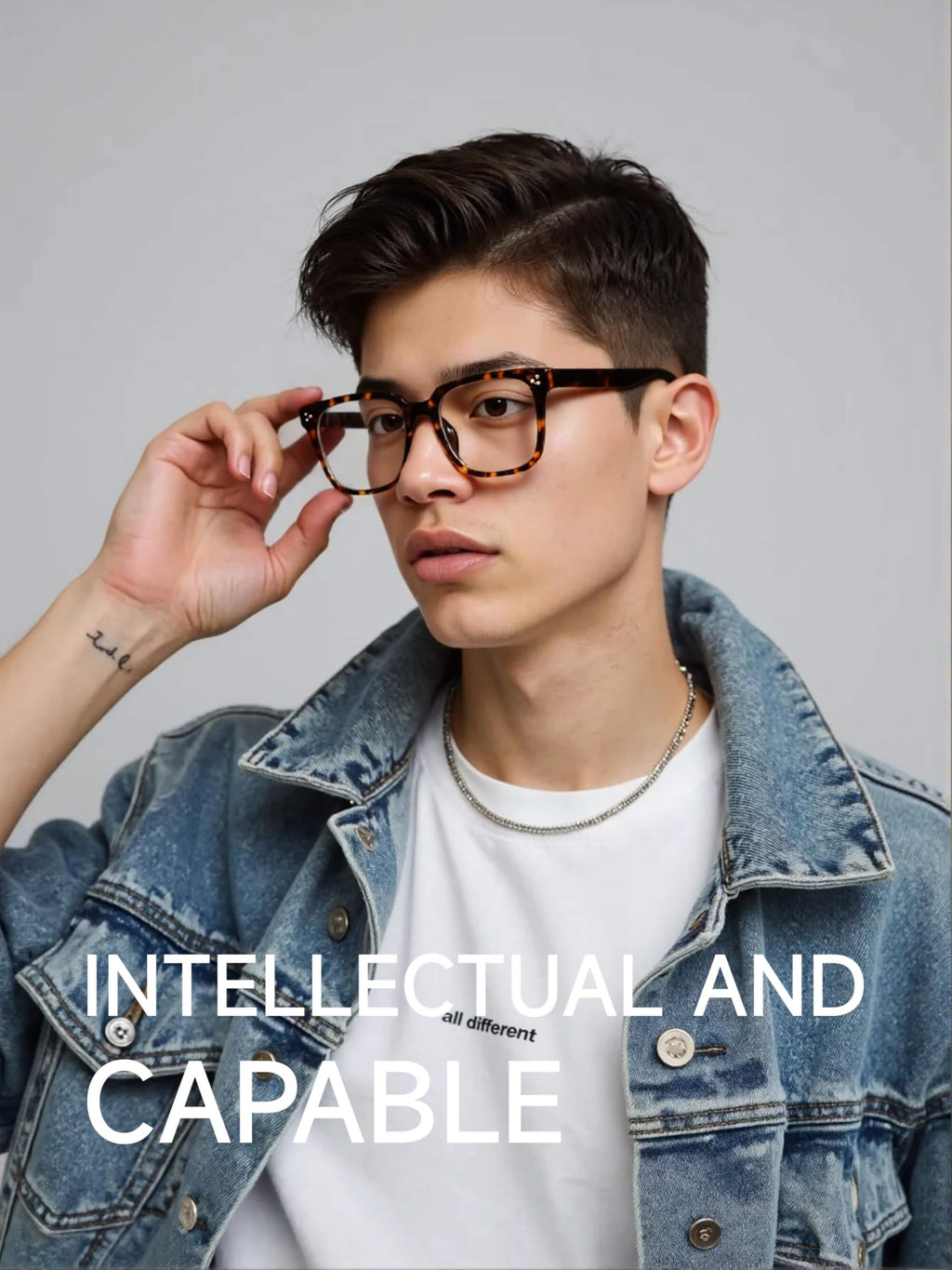 Icesor Oversized Square Blue Light Glasses for Woman Men fashion Rectangle Chic Preppy Look Chic Frame Reduce Eyestrain Protection for TV/Computer/Gaming Athena Style