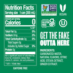 Zevia Zero Sugar Soda, Ginger Ale, 12 oz Cans (24-Pack) – Naturally Sweetened, Non-GMO Project Verified, Gluten-Free, Vegan