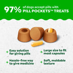 Greenies Pill Pockets Large Size Dog Treats, Chicken Flavor, 15.8 oz