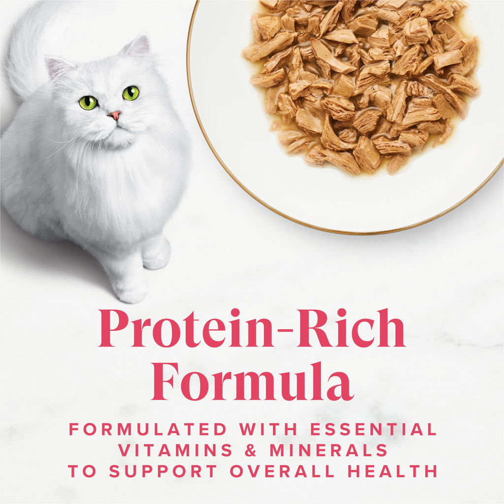 Purina Fancy Feast Poultry & Beef Wet Cat Food Variety Pack, 3 oz, 24-Pack