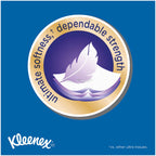 Kleenex Ultra Soft Facial Tissues, Flat Box, 120 Tissues per Flat Box, 3 Packs