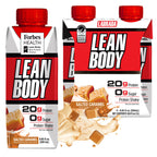 Lean Body Ready-to-Drink Salted Caramel Protein Shake, 40g Protein, Whey Blend, 0 Sugar, Gluten Free, 22 Vitamins & Minerals, 17 Fl Oz (Pack of 12)