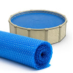 Sun2Solar Blue 20 ft Round Pool Solar Cover | 12 Mil | Heat Retaining Blanket for Inground & Above Ground Swimming Pools | Sun's Energy Heats Pool | Bubble Heating Blankets | 1200 Series