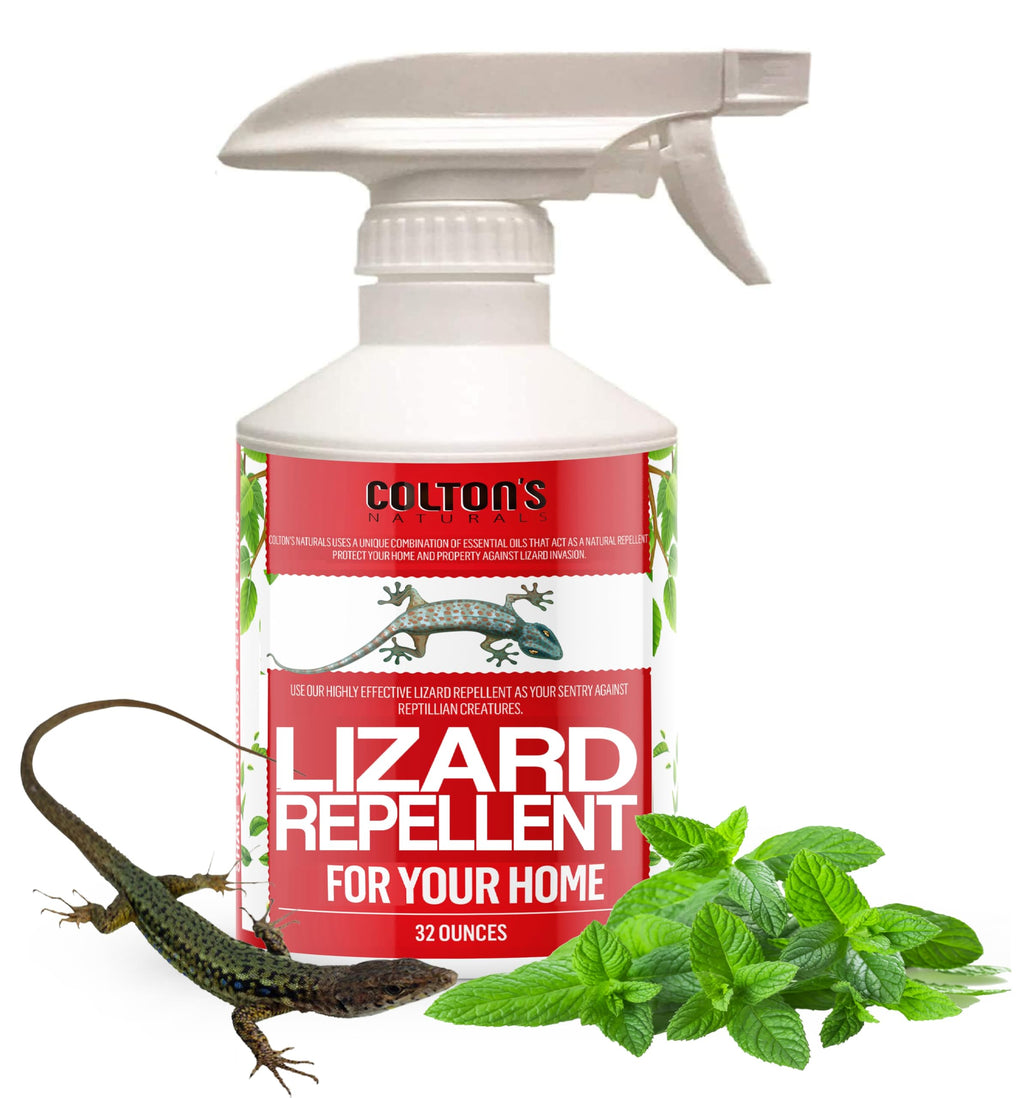 Lizard Repellent 32 OZ Spray 100% Natural Gecko Reptile Deterrent Outdoor or Indoor