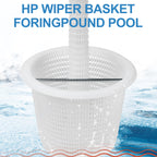 JODDMTTY SP-HP Pool Skimmer Baskets for Inground Pools,Skimmer Basket for Hayward Skimmer SP1070, Pacfab, Jacuzzi Deckmate, SwimQuip, and American Products Skimmers,with Tower and Handle