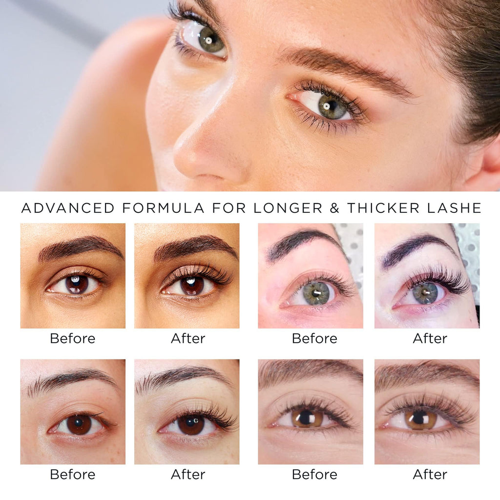 Natural Vine Eyelash Growth Serum: Lash Enhancing Serum with Advanced Formula to Boost Longer Fuller and Thicker Looking Lashes - Vegan & Cruelty-Free for Sensitive Eyes 3mL 3 Months Supply